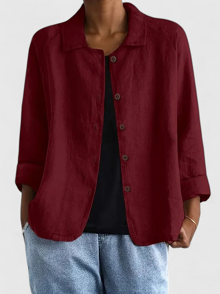 Jenny | Timeless Cotton Lightweight Blouse