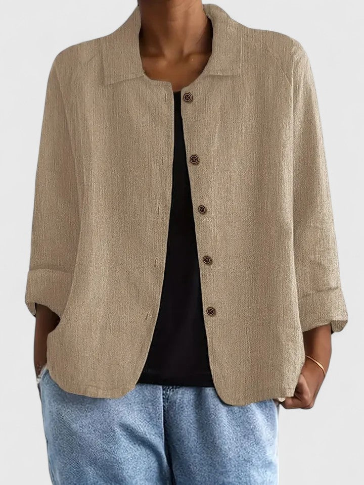 Jenny | Timeless Cotton Lightweight Blouse