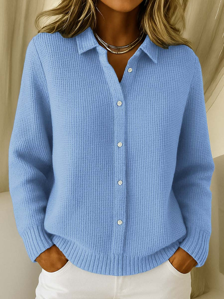Eliza | Classic Knit Button Cardigan