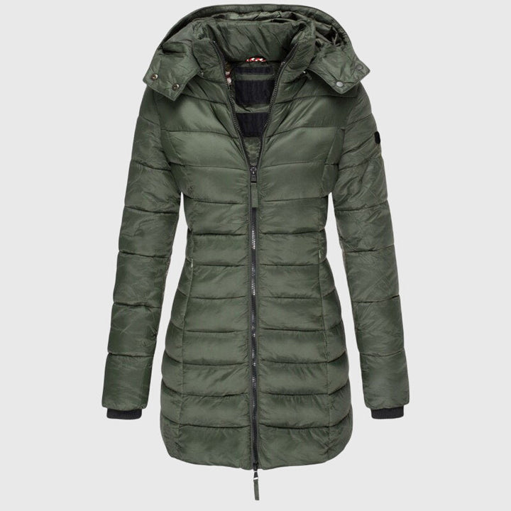 Elise- Extended Length Down Coat