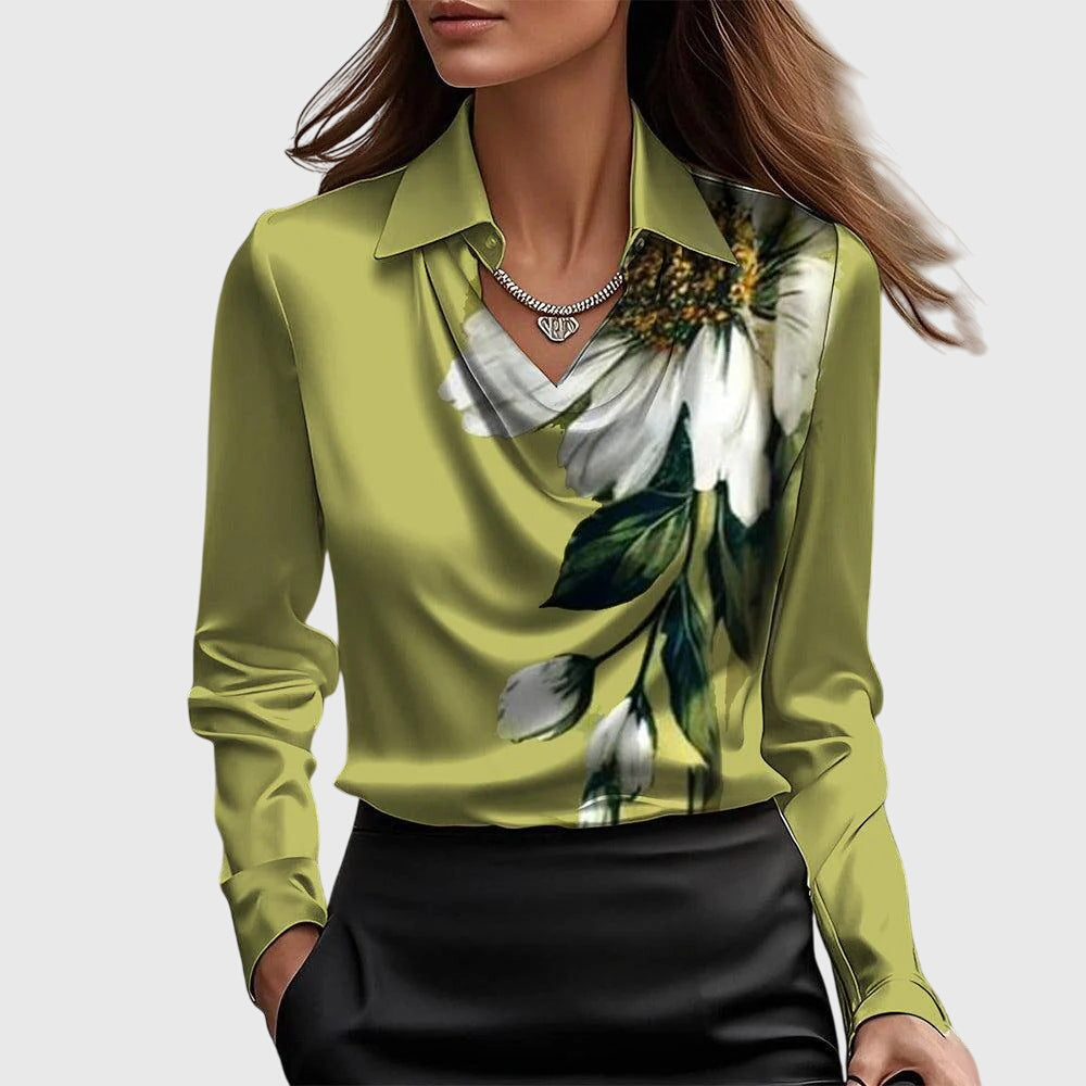 Rosa | Elegant Blouse with Floral Print