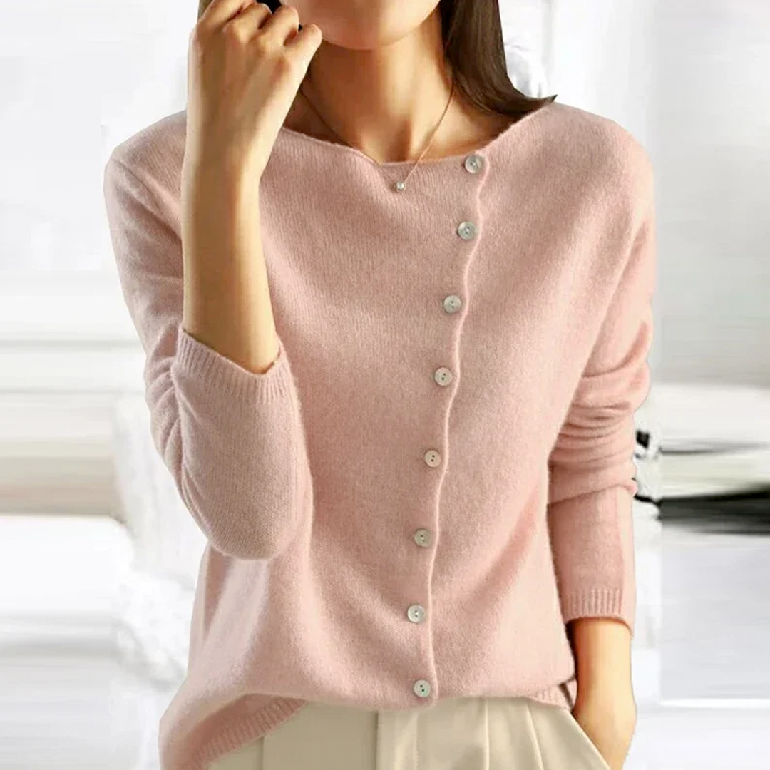 Gia™ | Chic Button-Up Cardigan