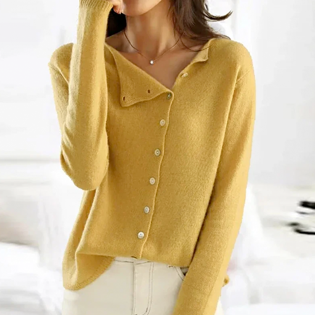 Gia™ | Chic Button-Up Cardigan