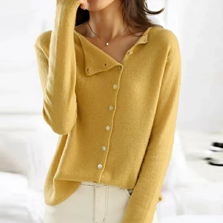 Gia™ | Chic Button-Up Cardigan
