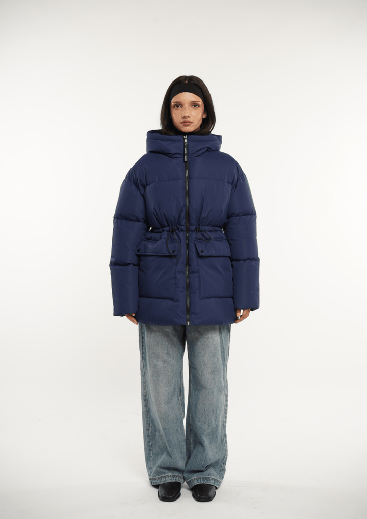 EVA Splashproof Hooded Puffer Jacket