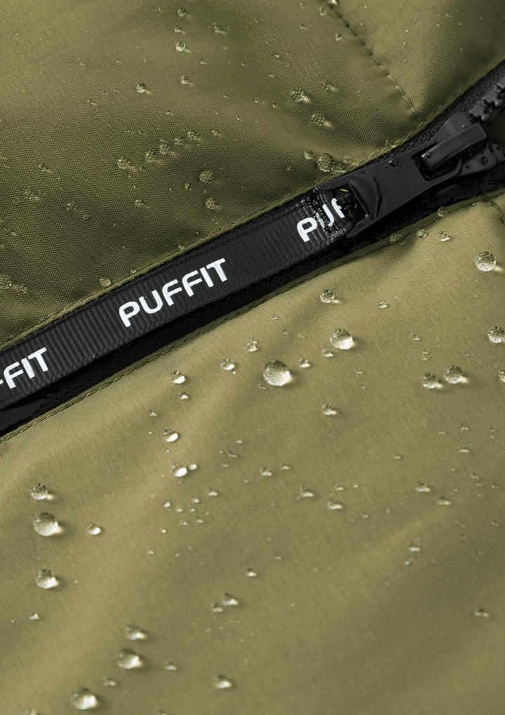 EVA | SPLASHPROOF HOODED PUFFER JACKET