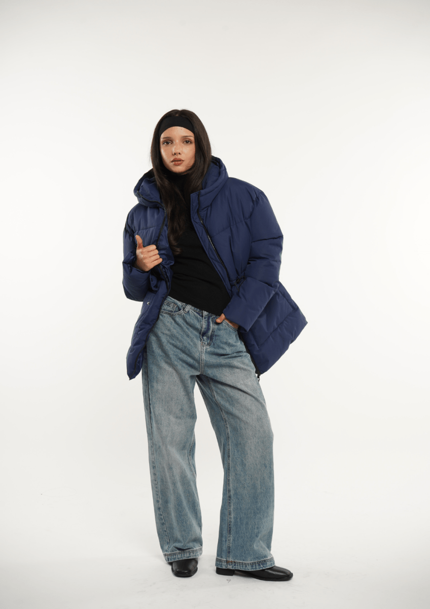 EVA | SPLASHPROOF HOODED PUFFER JACKET
