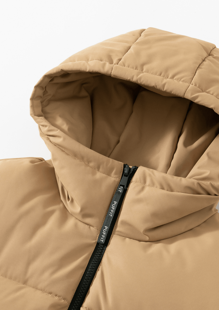 EVA Splashproof Hooded Puffer Jacket