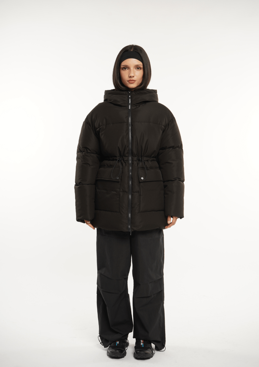 EVA | SPLASHPROOF HOODED PUFFER JACKET