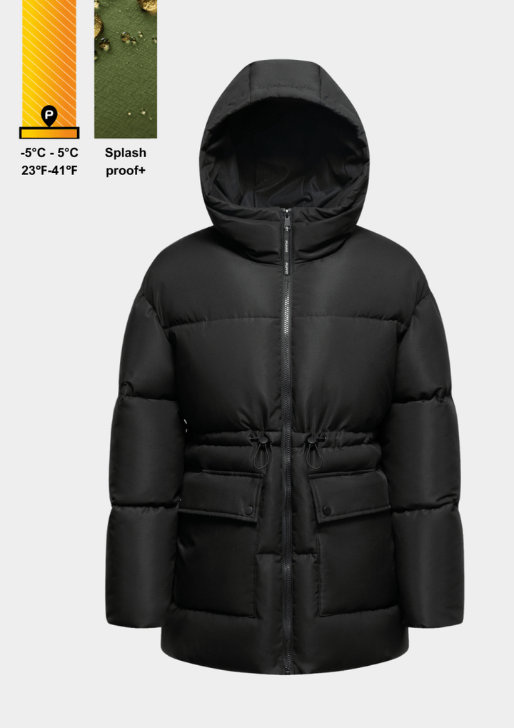 EVA Splashproof Hooded Puffer Jacket