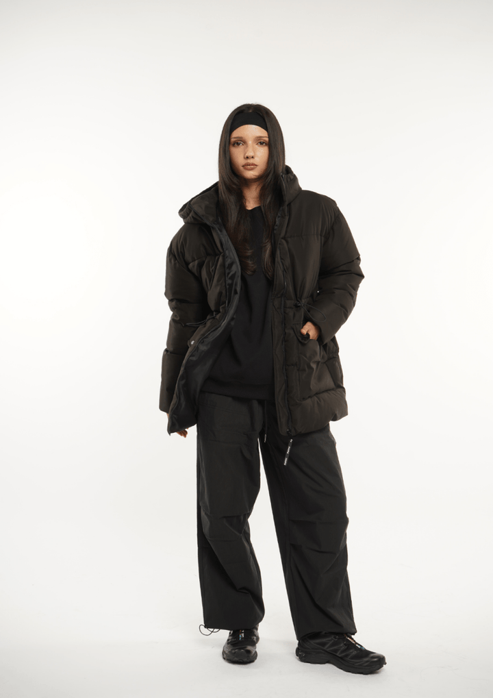 EVA Splashproof Hooded Puffer Jacket