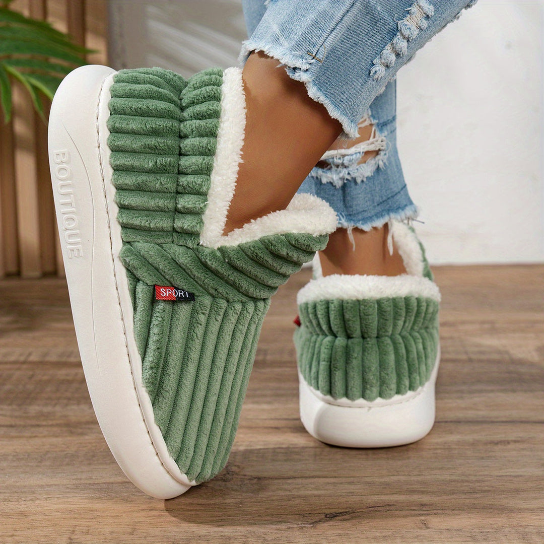 Olga | Soft-Lined House Slippers