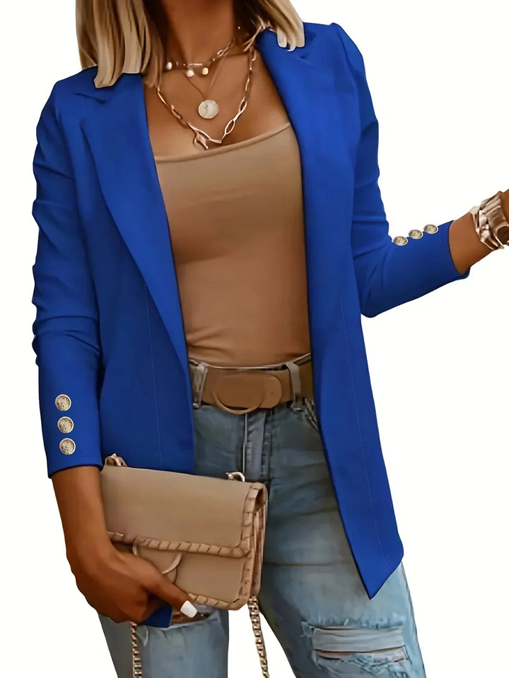 Emma | Chic Open Front Jacket