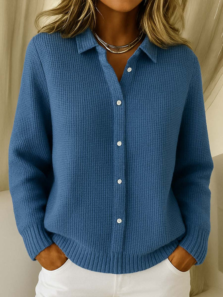 Eliza | Classic Knit Button Cardigan