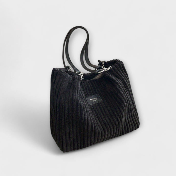 Annie | Plush Corduroy Shoulder Bag