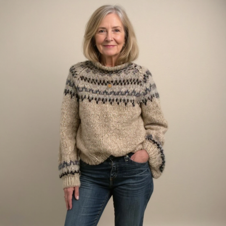 Hannah | Classic Icelandic Knit Sweater
