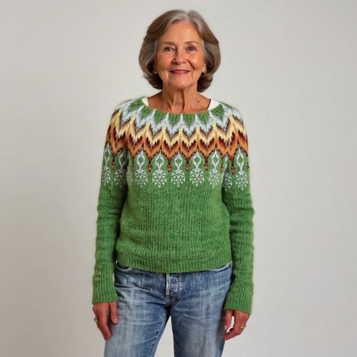 Brooklyn | Warm Icelandic Winter Knit Sweater