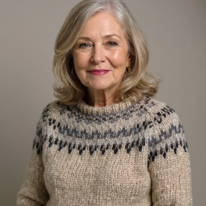 Hannah | Classic Icelandic Knit Sweater