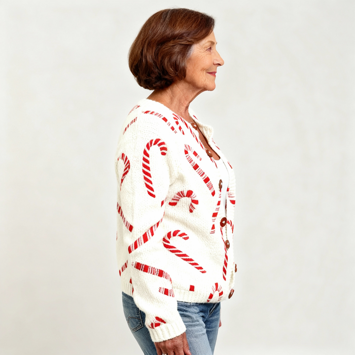 Malia | Cozy Festive Knit Cardigan