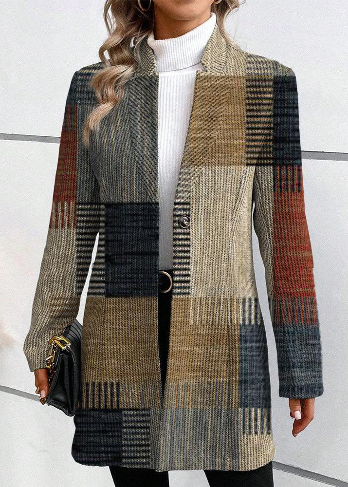 Jill | Chic Patterned Blazer