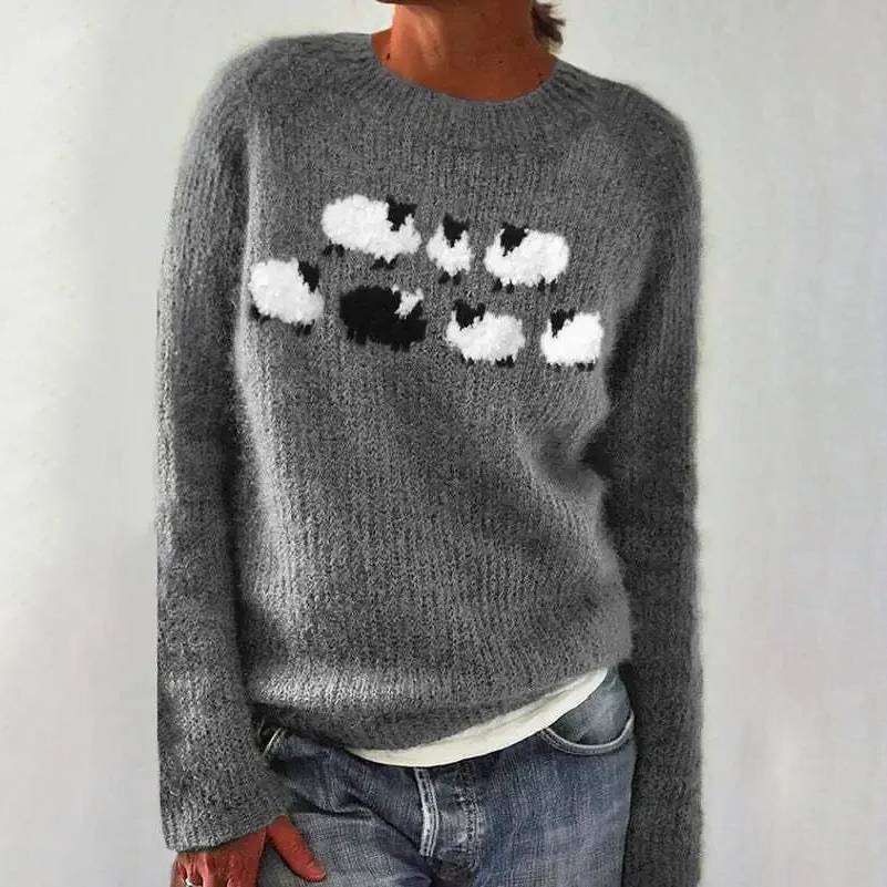 Poppy | Cozy Retro Sweater