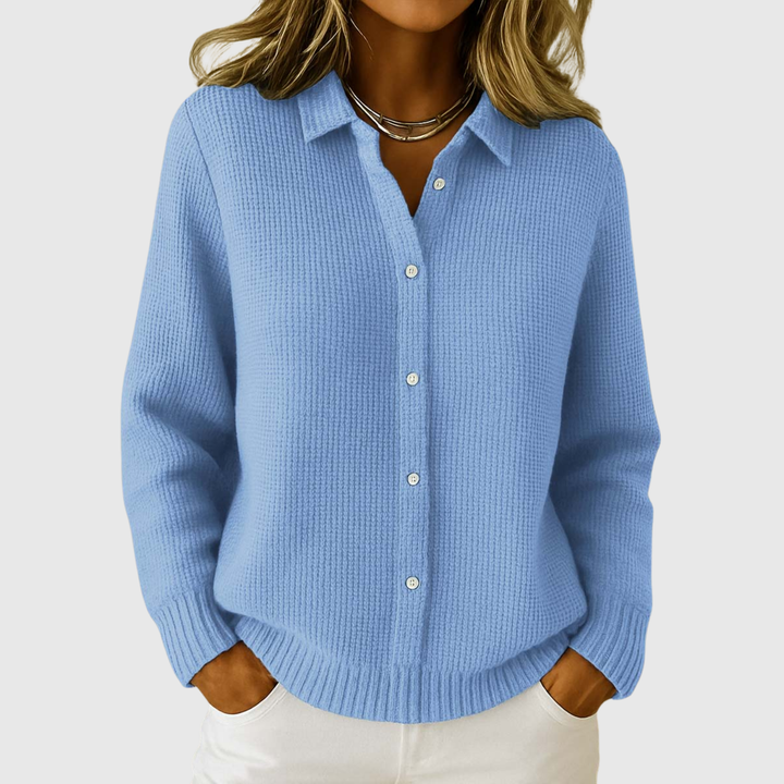 Eliza | Classic Knit Button Cardigan