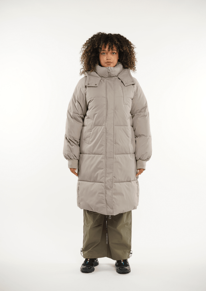 LUNA | Long Hooded Puffer Jacket