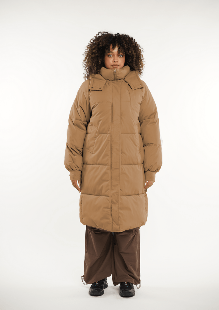 LUNA | LONG PUFFER JACKET WITH HOOD