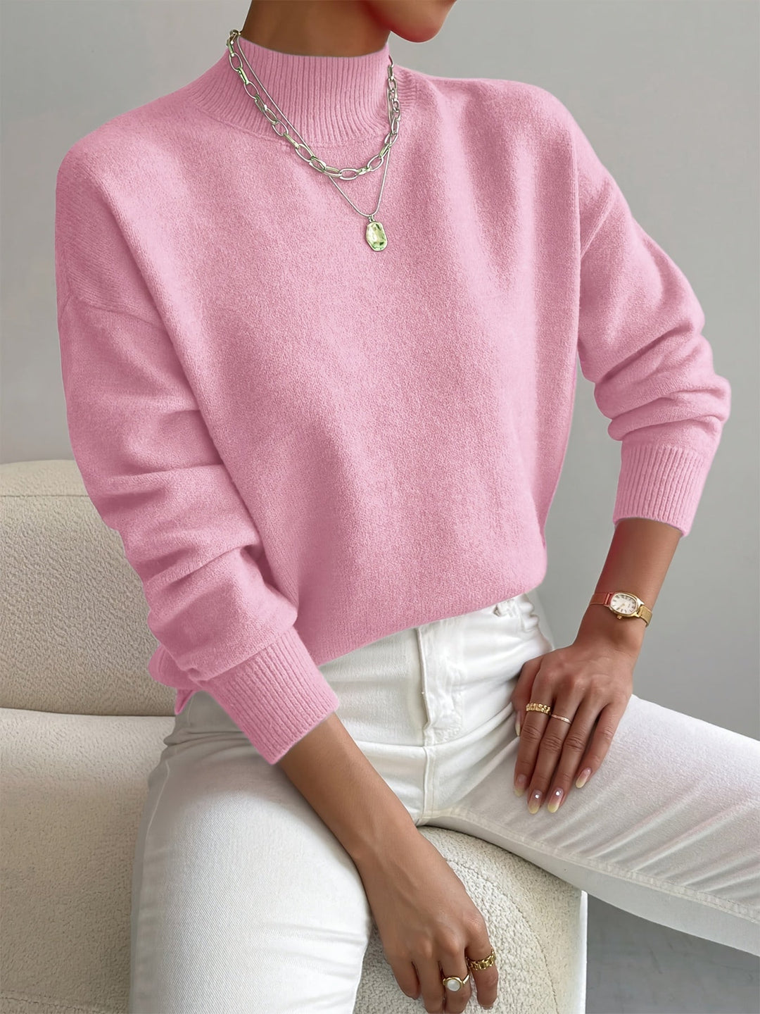 Flora | Classic Sweater with Modern Cut
