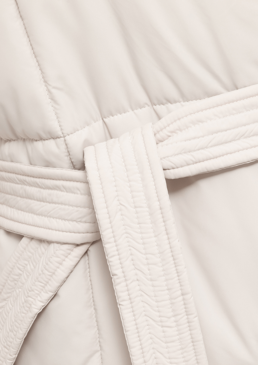 NOVA | Mid-Length Belted Puffer Coat