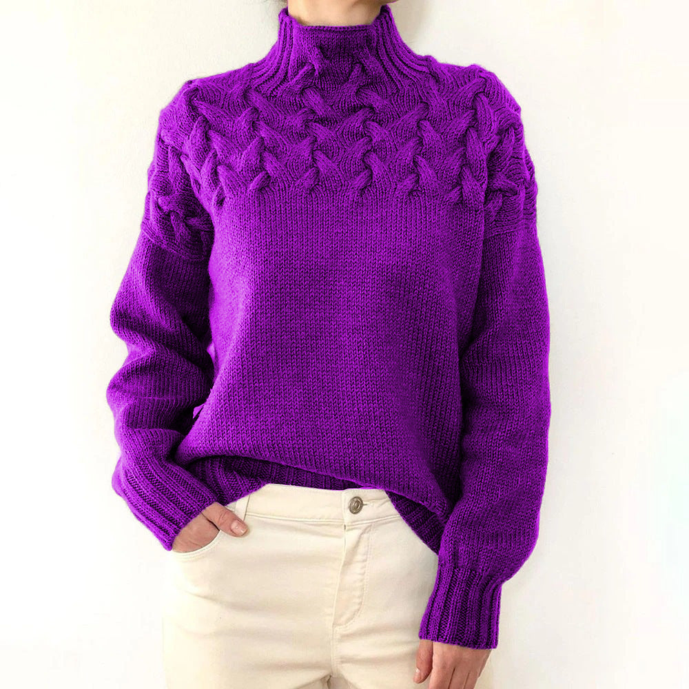 Elena | Cozy Knit Turtleneck Sweater