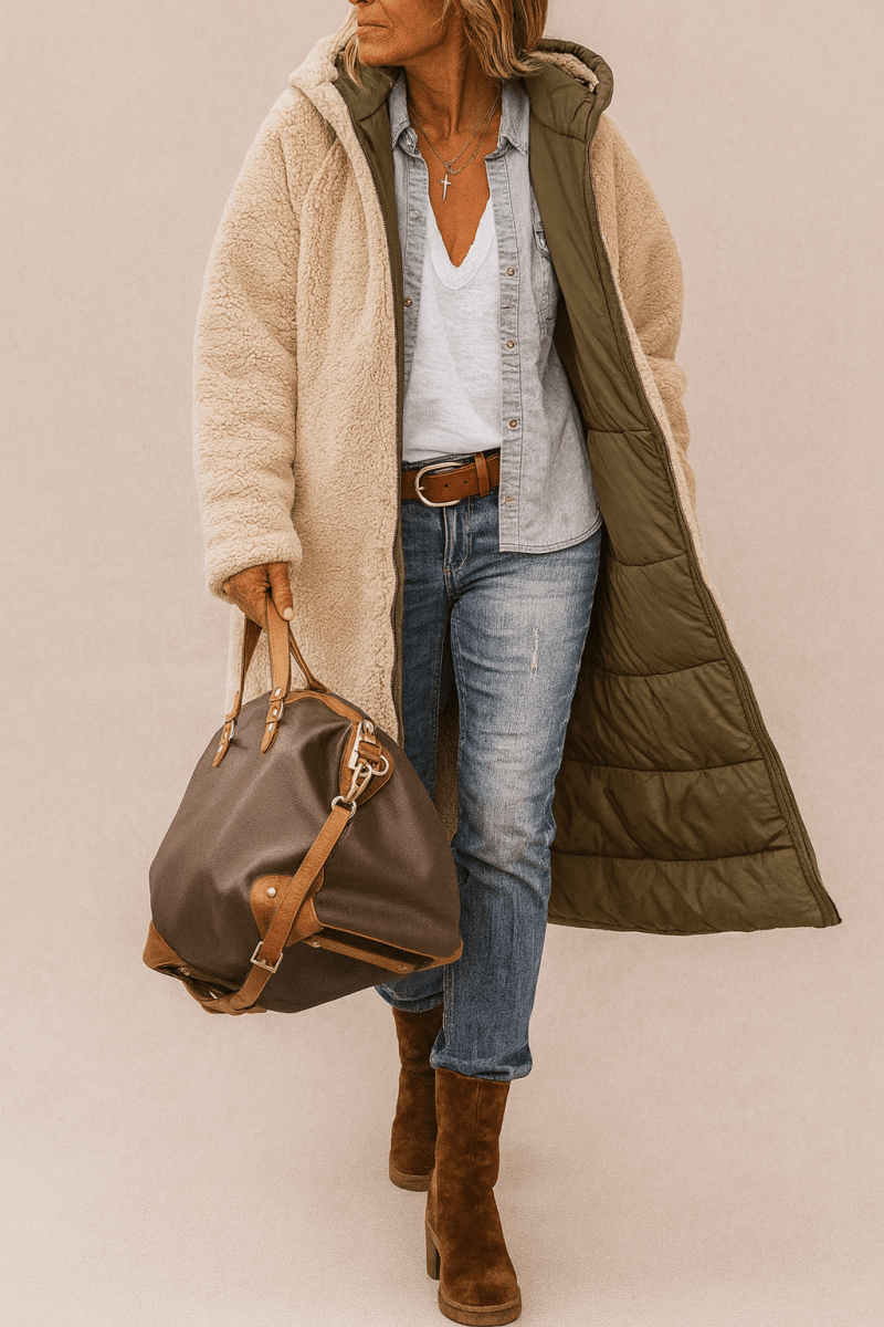 SASHA | Dual-Sided Coat