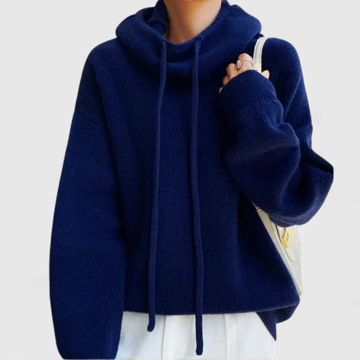 Marie | Comfortable Knit Hoodie