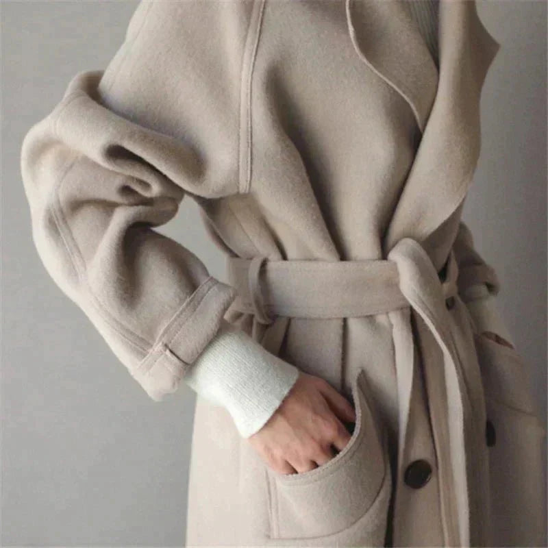 VICTORIA - Stylish Long Coat