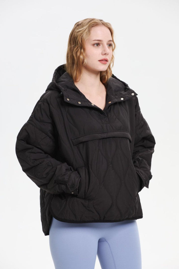 WILLOW | HOODED JACKET WITH QUILTED WATER-REPELLENT DESIGN