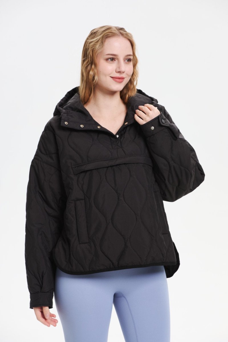 WILLOW | HOODED JACKET WITH QUILTED WATER-REPELLENT DESIGN