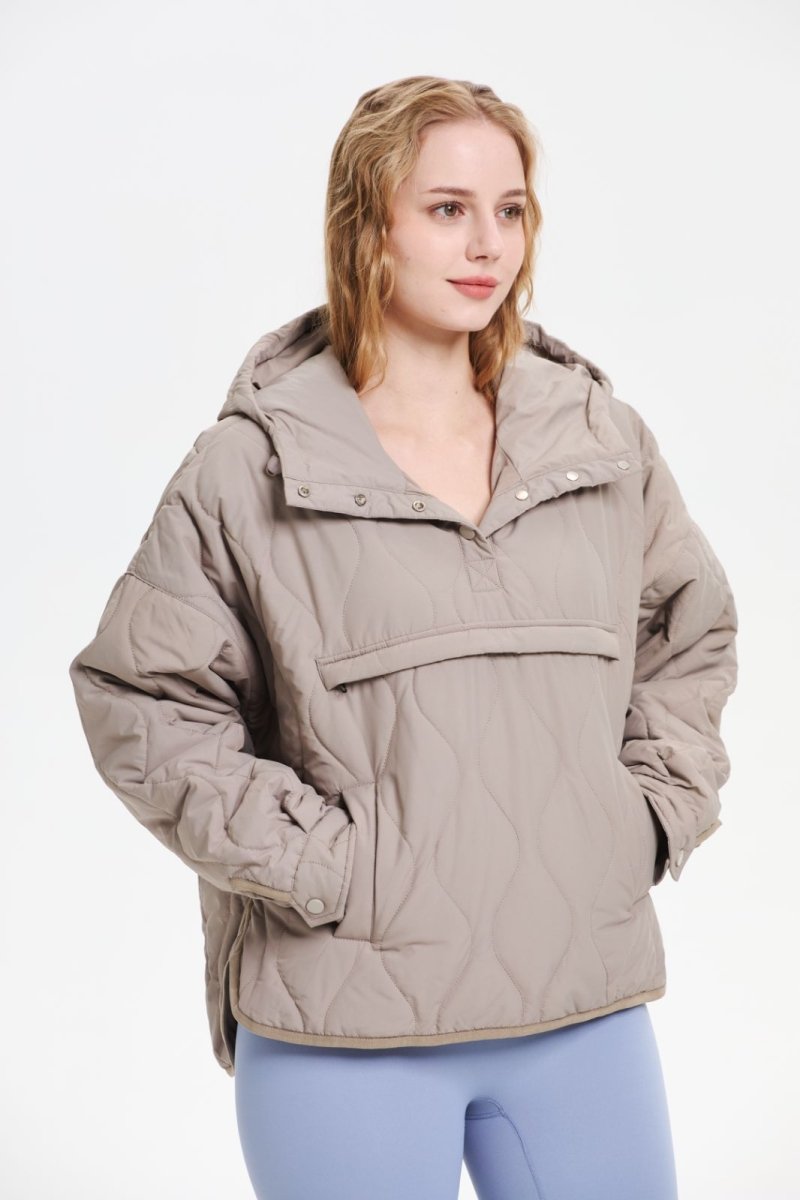 WILLOW | HOODED JACKET WITH QUILTED WATER-REPELLENT DESIGN