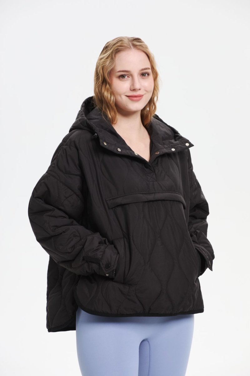 WILLOW | WATER-RESISTANT QUILTED HOODED JACKET