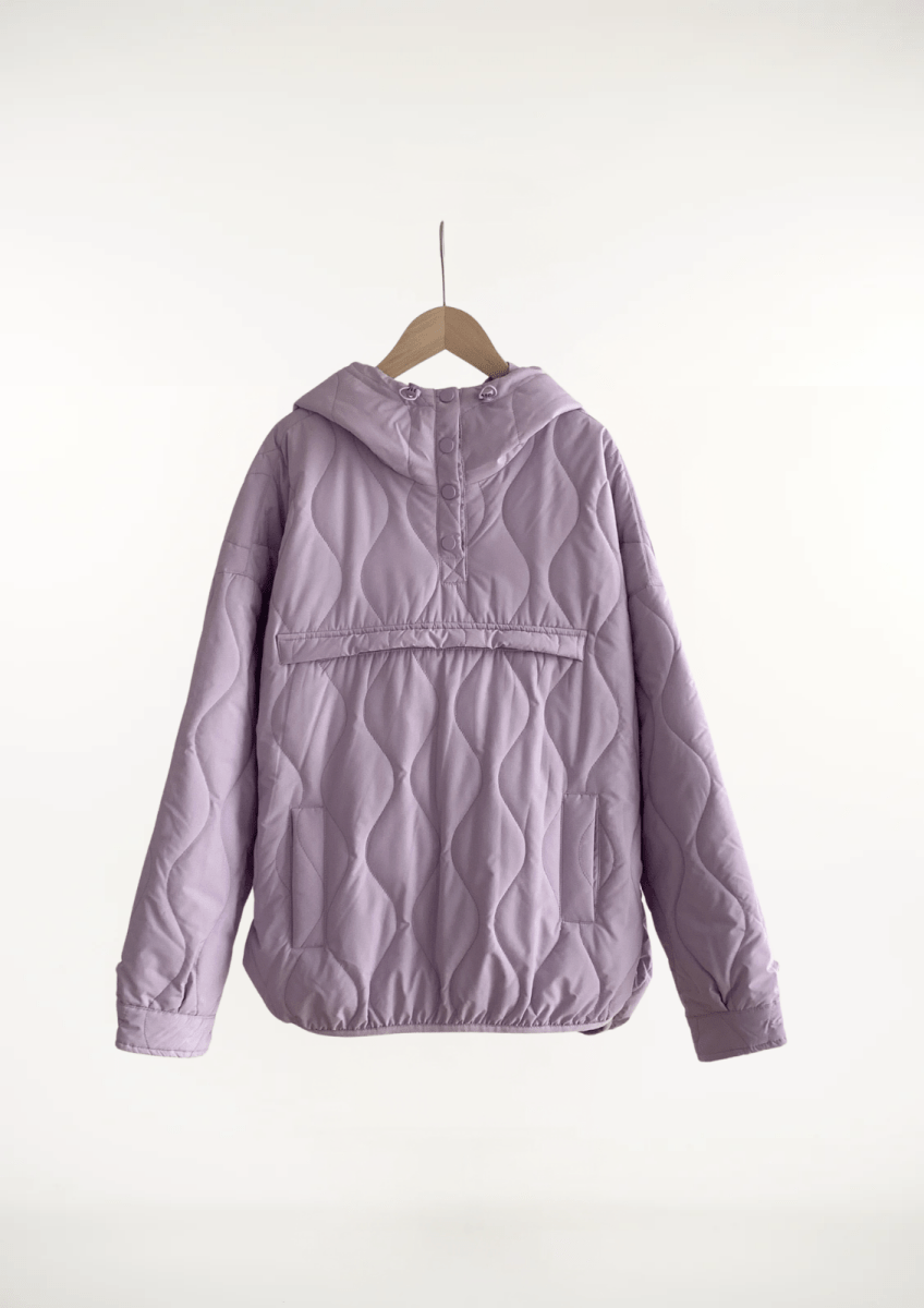 WILLOW | WATER-RESISTANT QUILTED HOODED JACKET