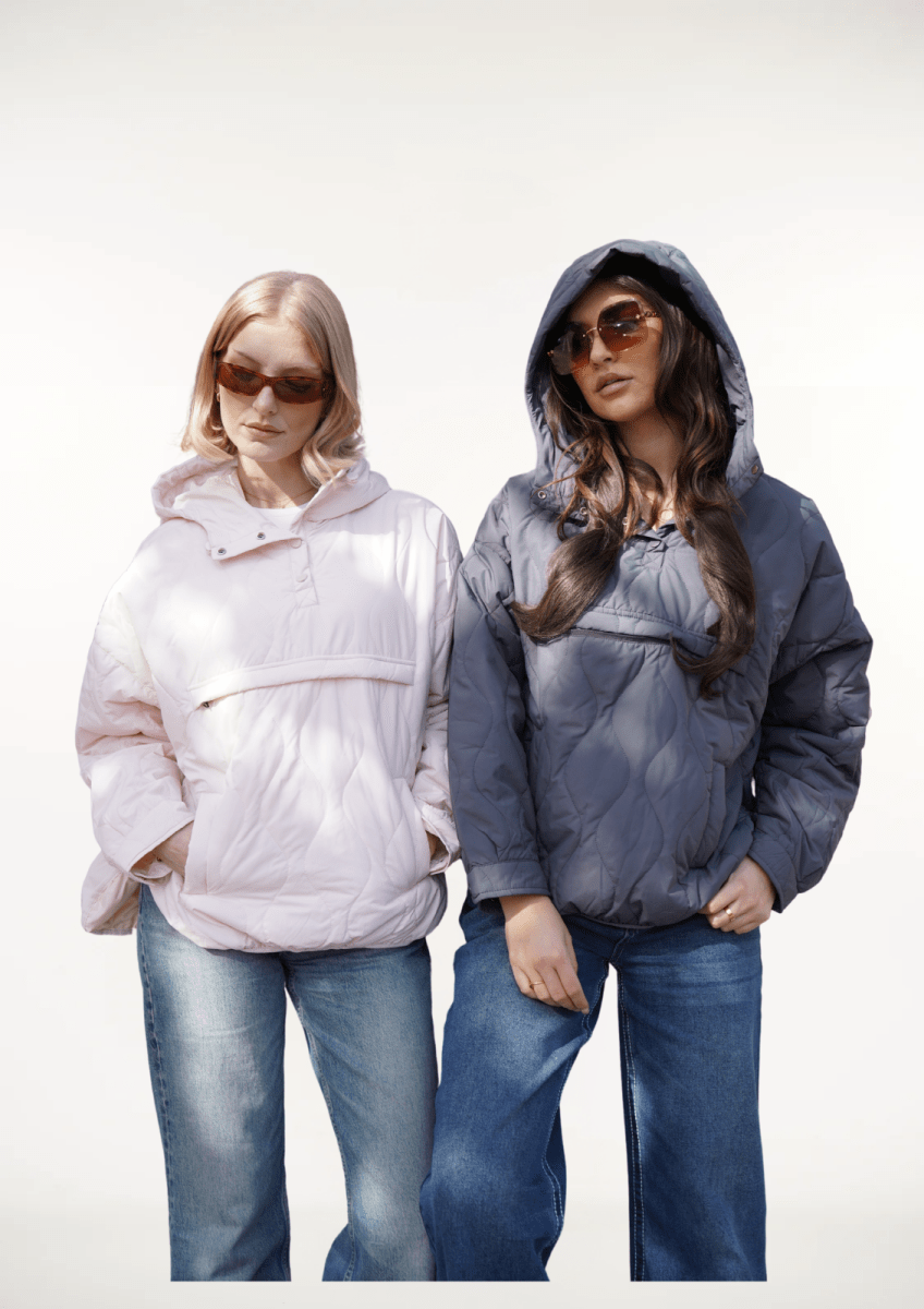 WILLOW | WATER-RESISTANT QUILTED HOODED JACKET