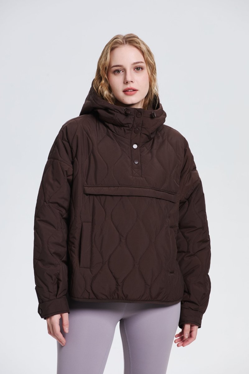 WILLOW | WATER-RESISTANT QUILTED HOODED JACKET